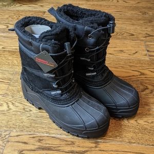 Lands End Kids Expedition Winter Snow Boots size 3 NWT